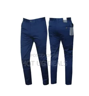Photo - Men's Kaki Trousers - Navyblue