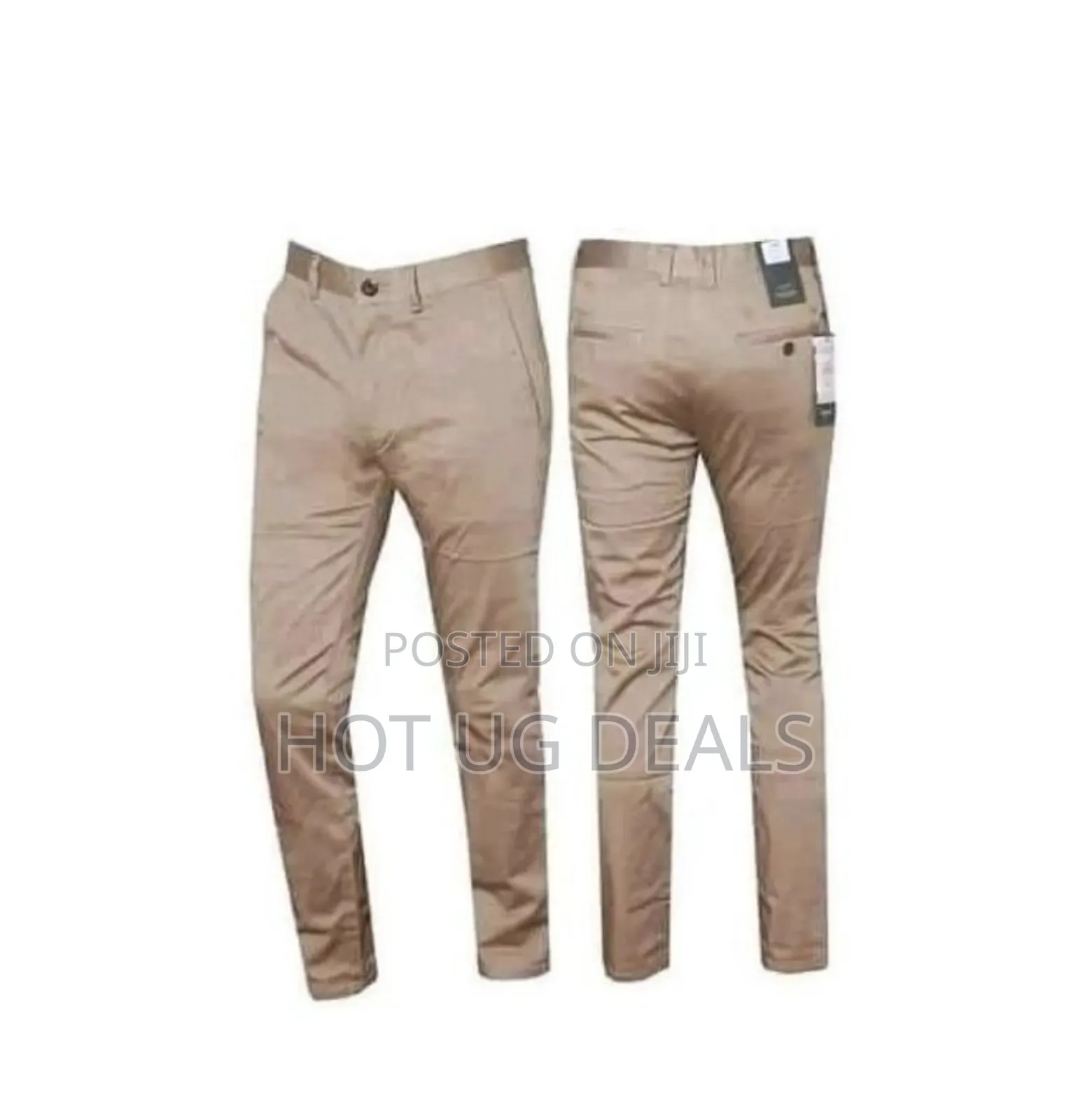 Stretcher Khaki Trouser -khaki