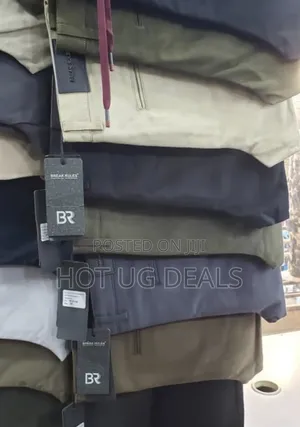 6.1 Pack Of Mens Kachi Trousers -black, Brown,Navyblue, Grey