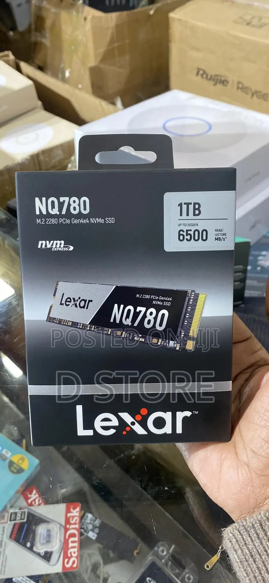 1tb M2 SSD Lexar