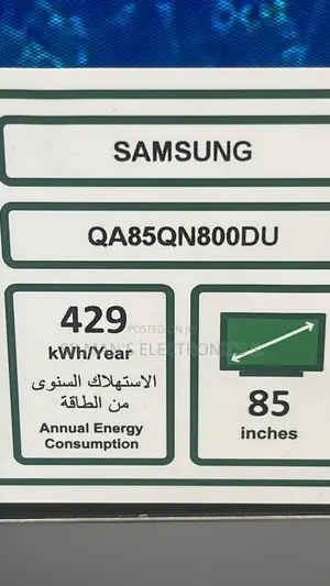 Fresh Release Samsung 85" Qn800d Neo Qled Smart Tv
