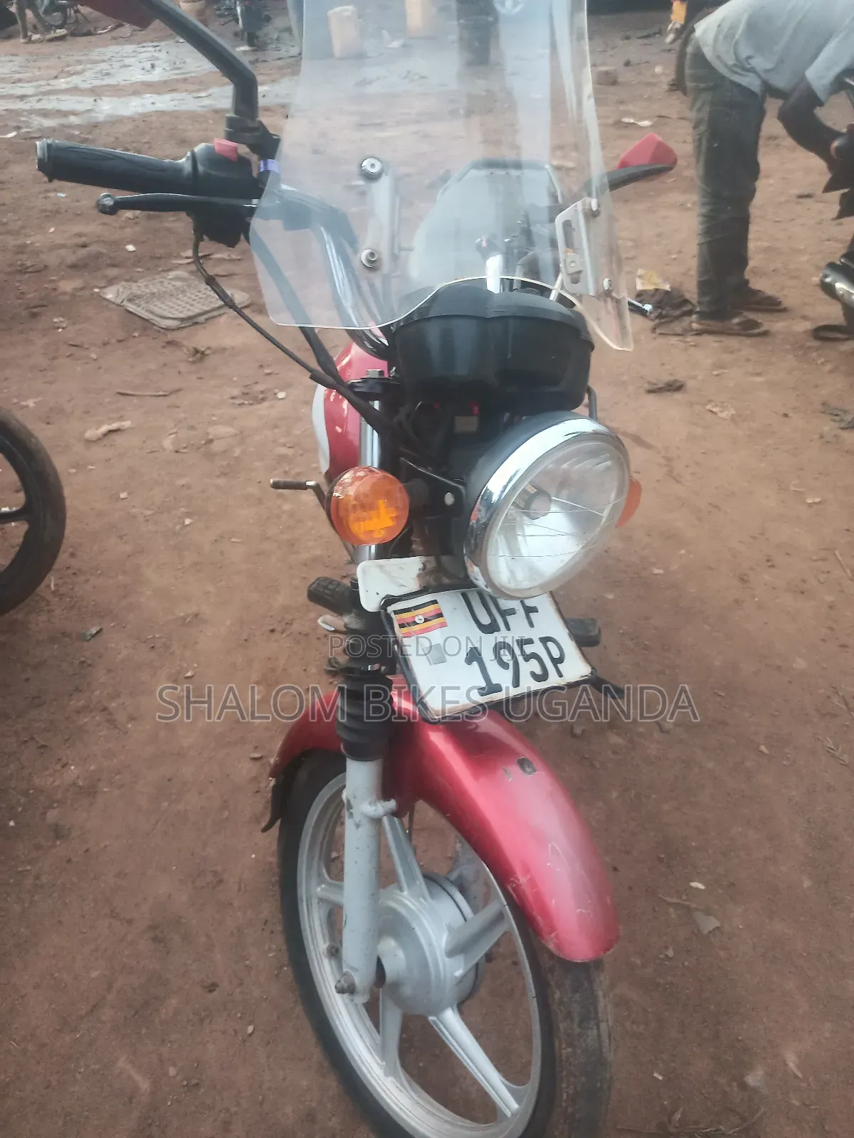 TVS HLX 125 2023 Red