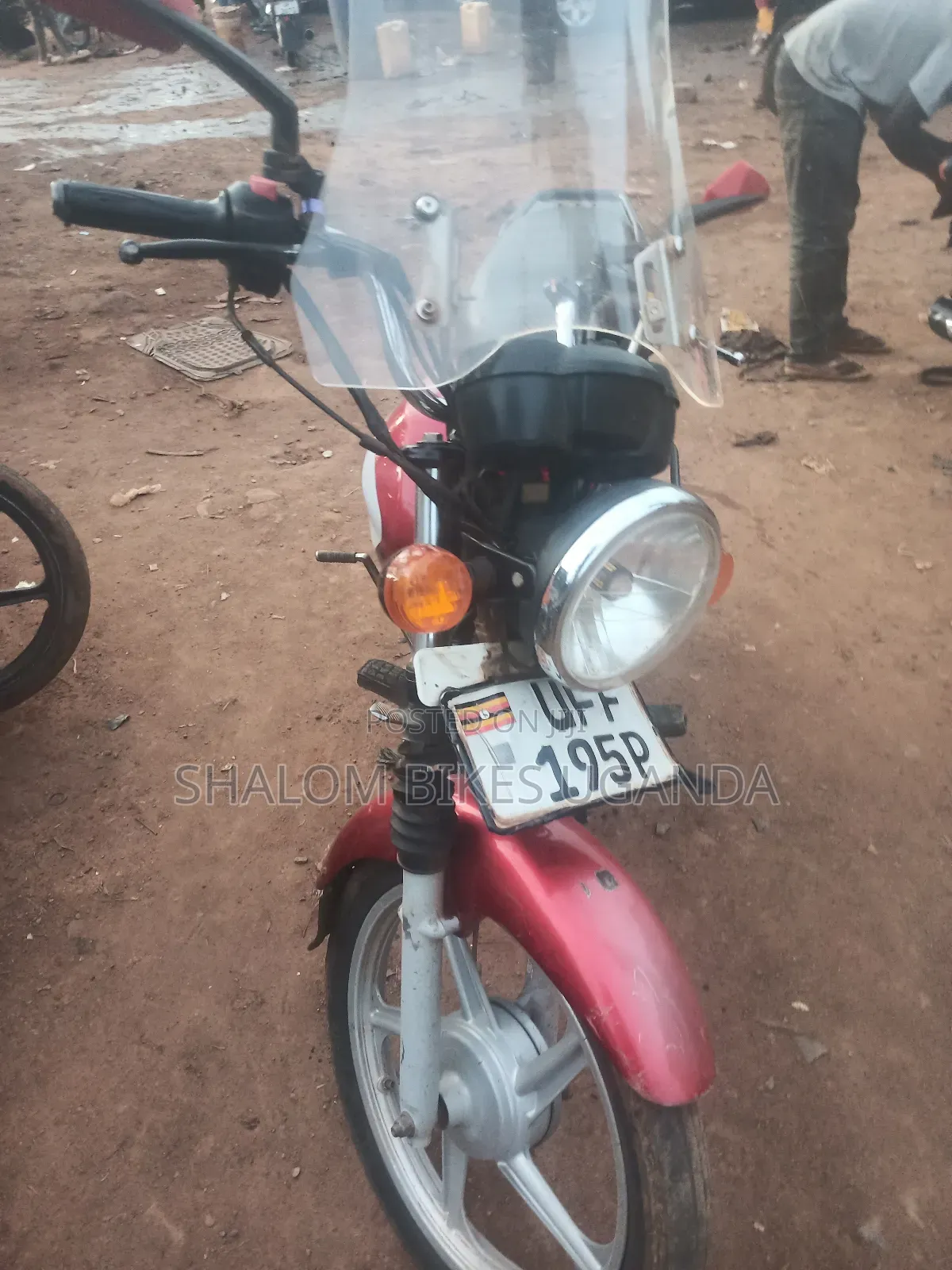 TVS HLX 125 2023 Red