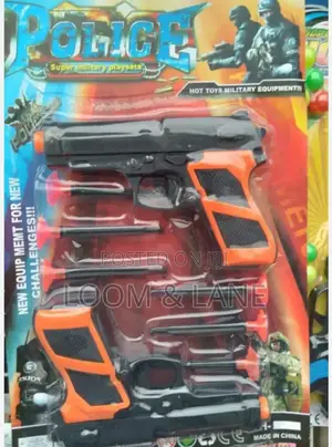 2pcs Kids Military Blaster Pistol Toys