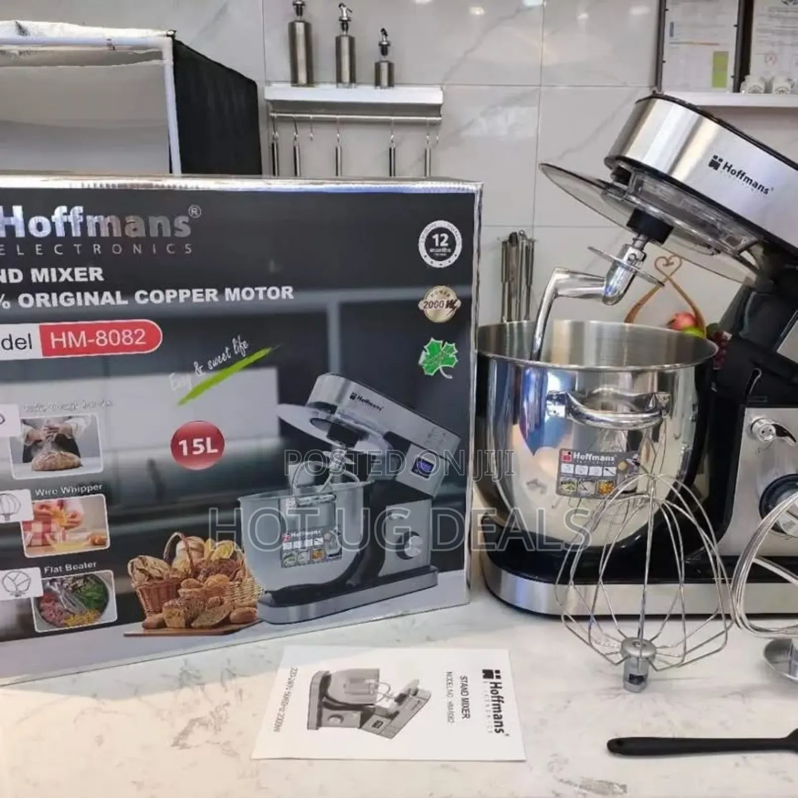 Hoffmans 15l Stand Mixer, Cake/ Doughmixer.