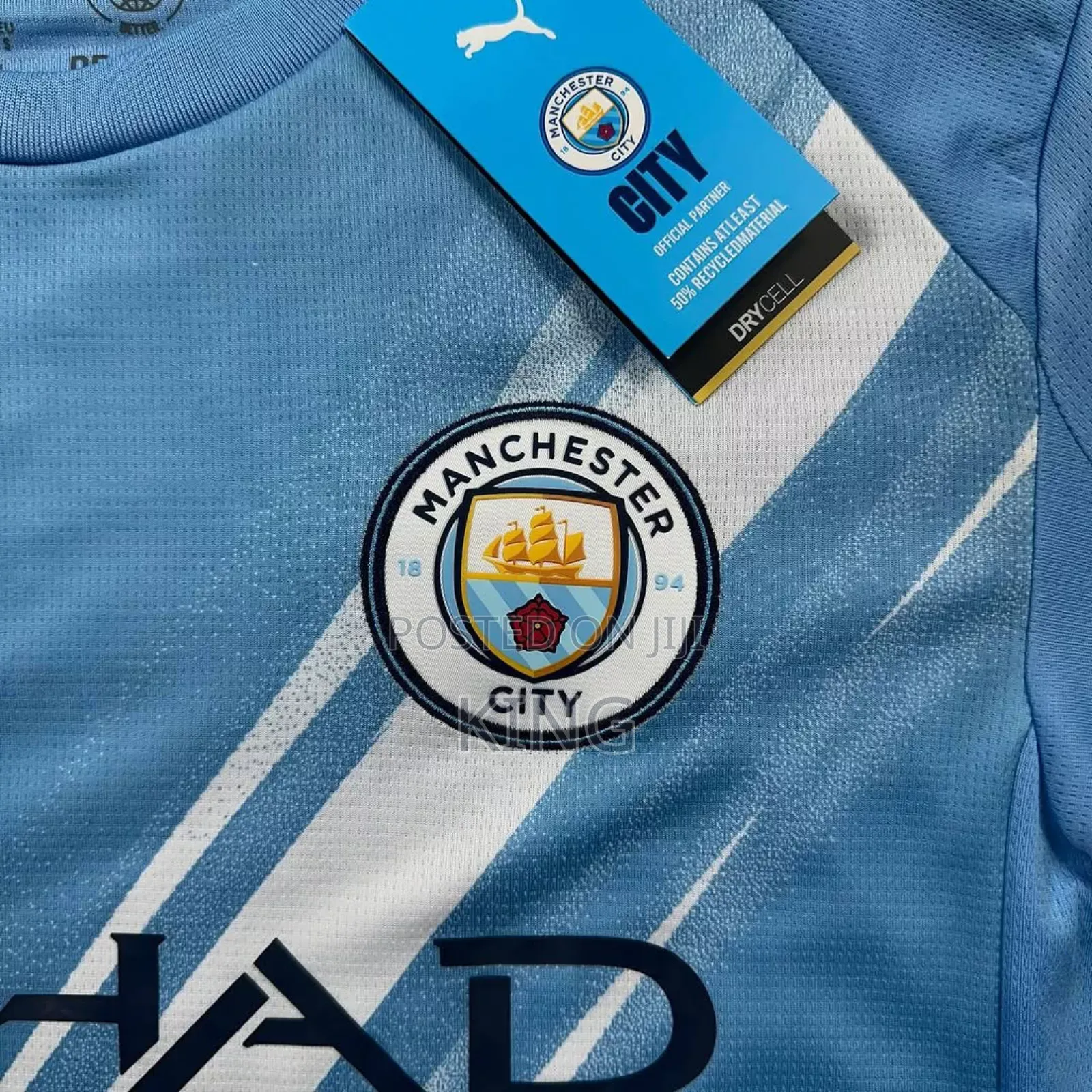 Puma Man City Jersey Home Kit 25/26
