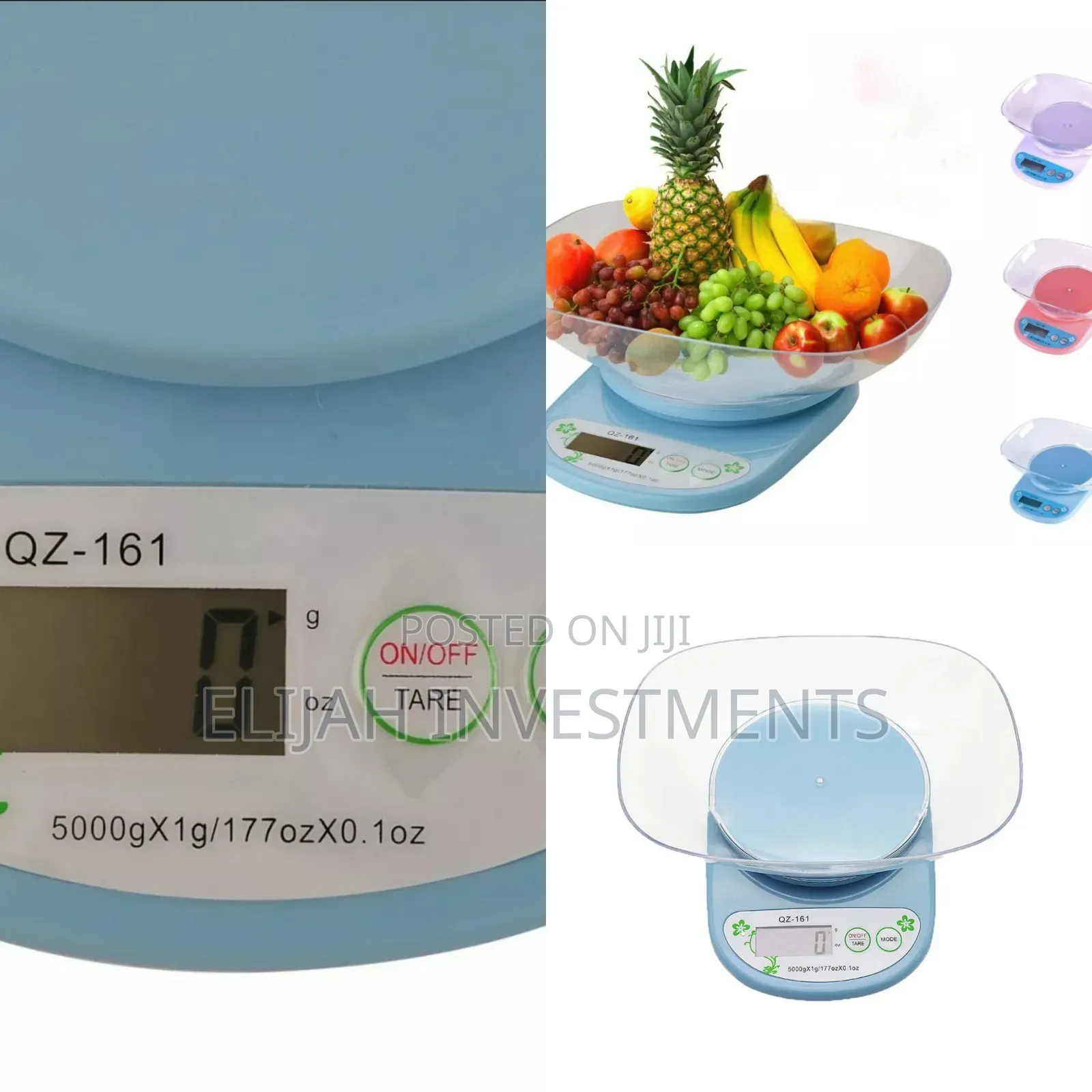 Electronic Bowl Kitchen Weighing Scale( Upto 5kg)