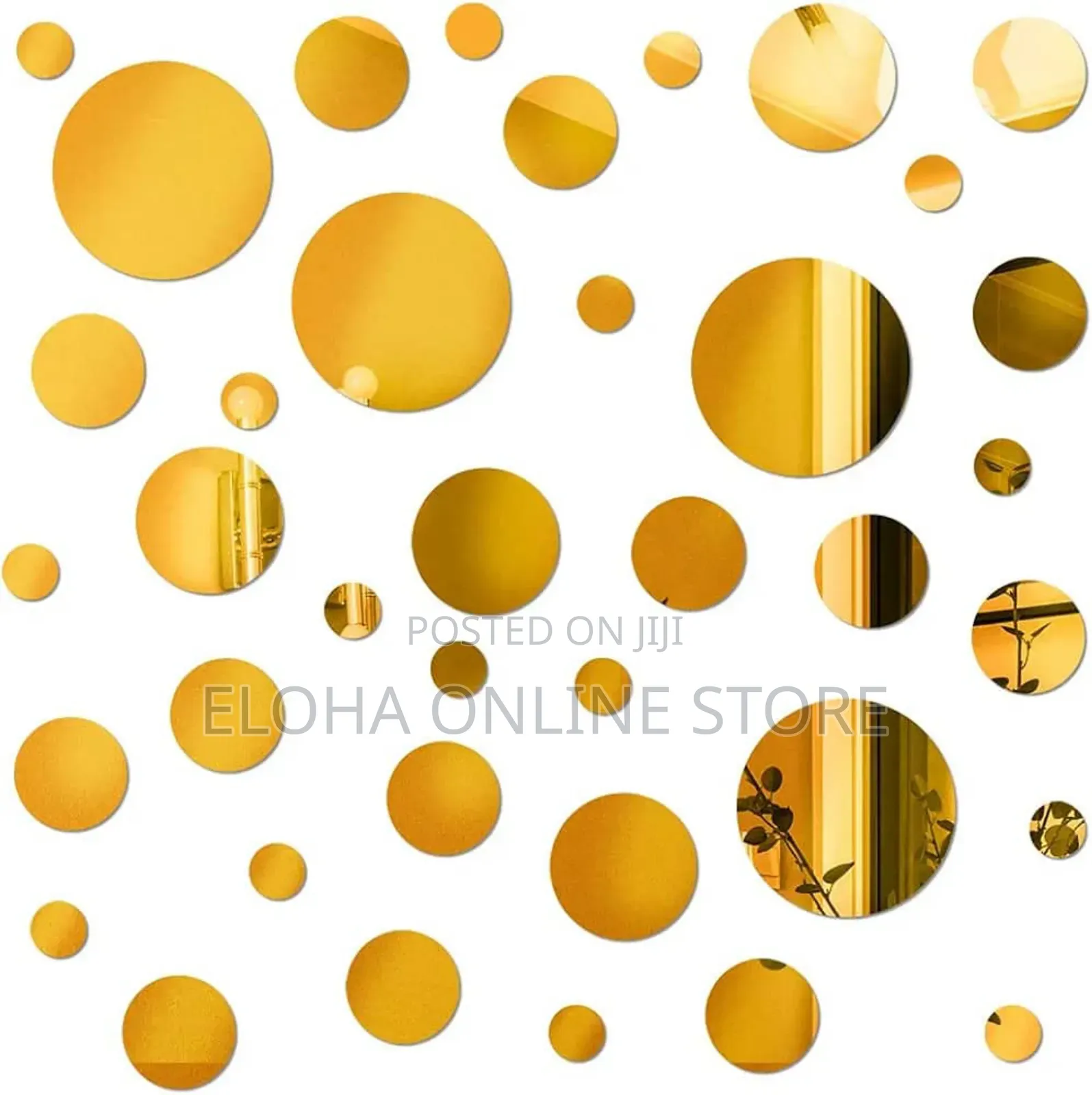 Self-Adhesive 3d Acrylics Decor Wall Stickers 24 Pieces
