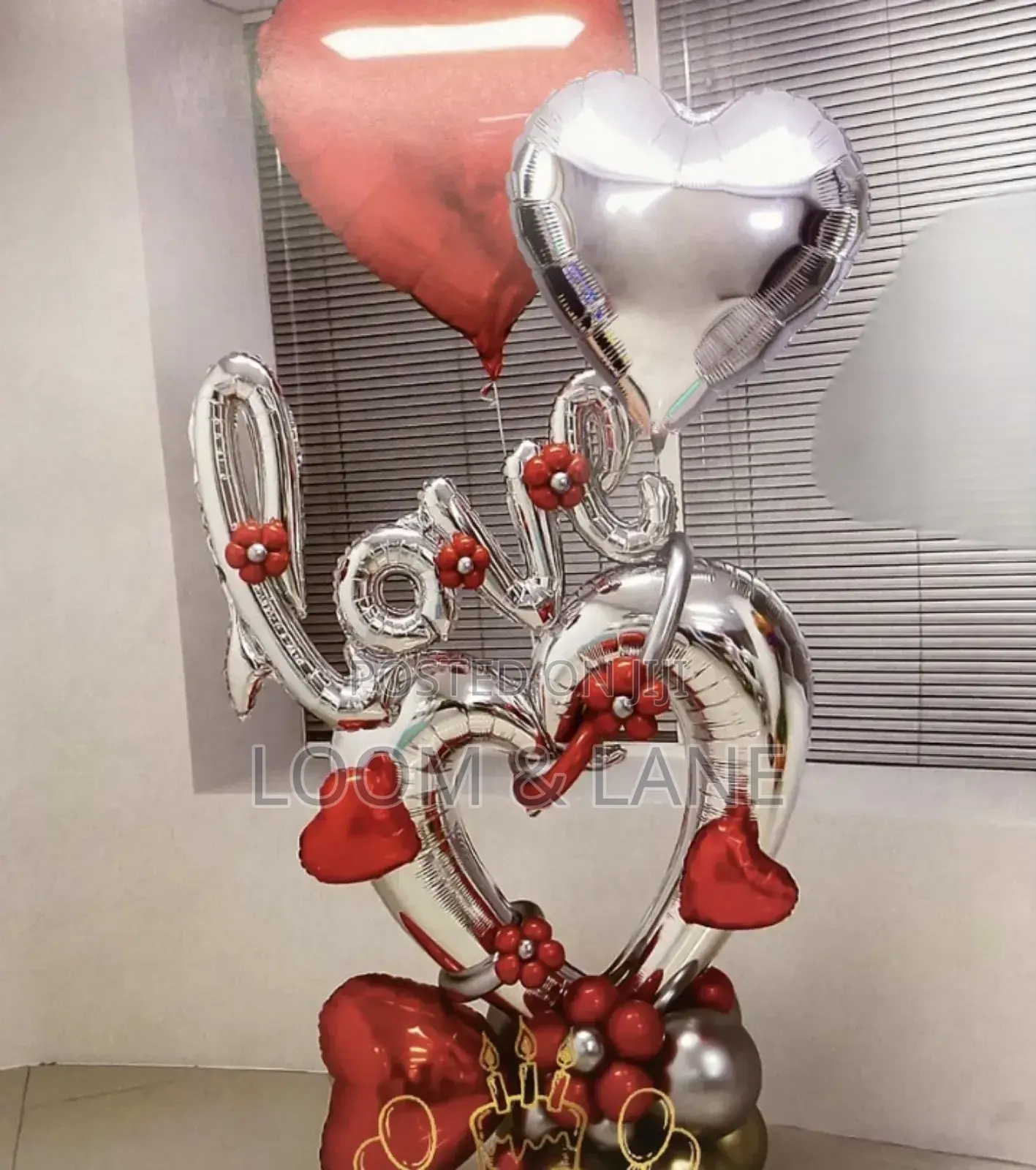 Happy Birthday Foil Balloon Bouquet