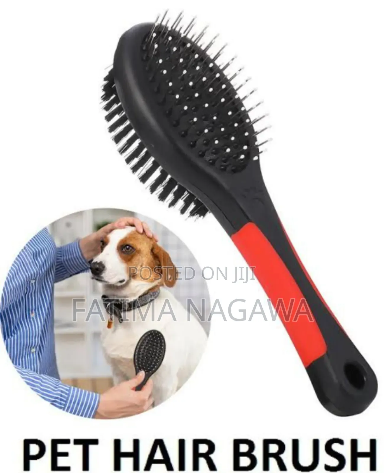 Double-Sided Pet Grooming Brush