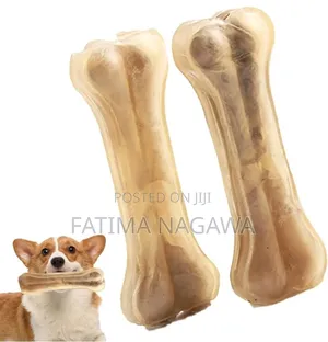 2pcs Bpa Free Dog Chew Bones Toys