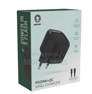 Green Lion Fast Chargers With Usb 20 Wat