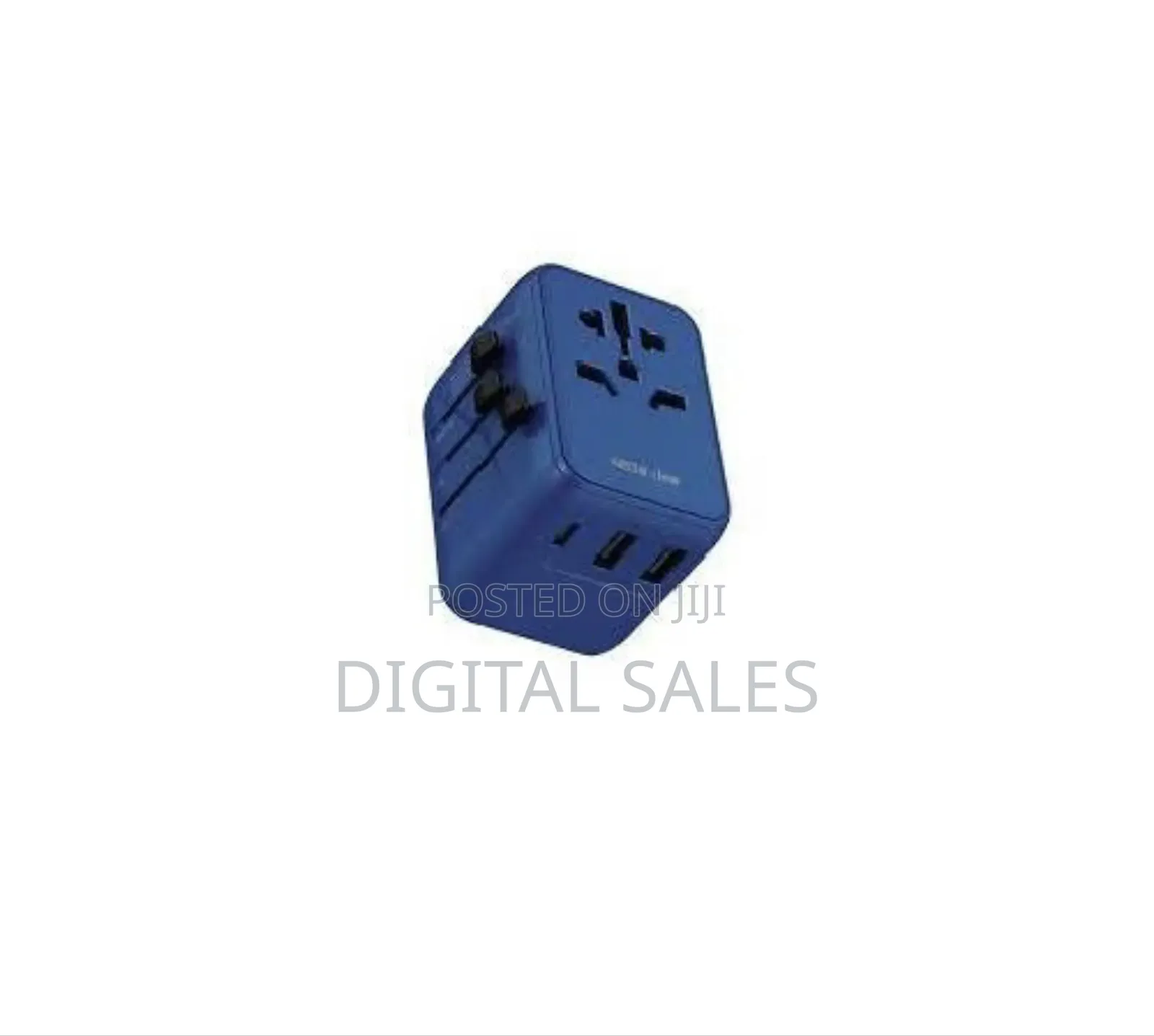 Green Lion 12w Universal Travel Adapter - Blue