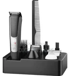 Green Lion 5 in 1 Multi-Function Hair Clipper Set.Silver