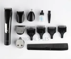 Green Lion 5 in 1 Multi-Function Hair Clipper Set.Silver