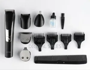 Green Lion 5 in 1 Multi-Function Hair Clipper Set Black