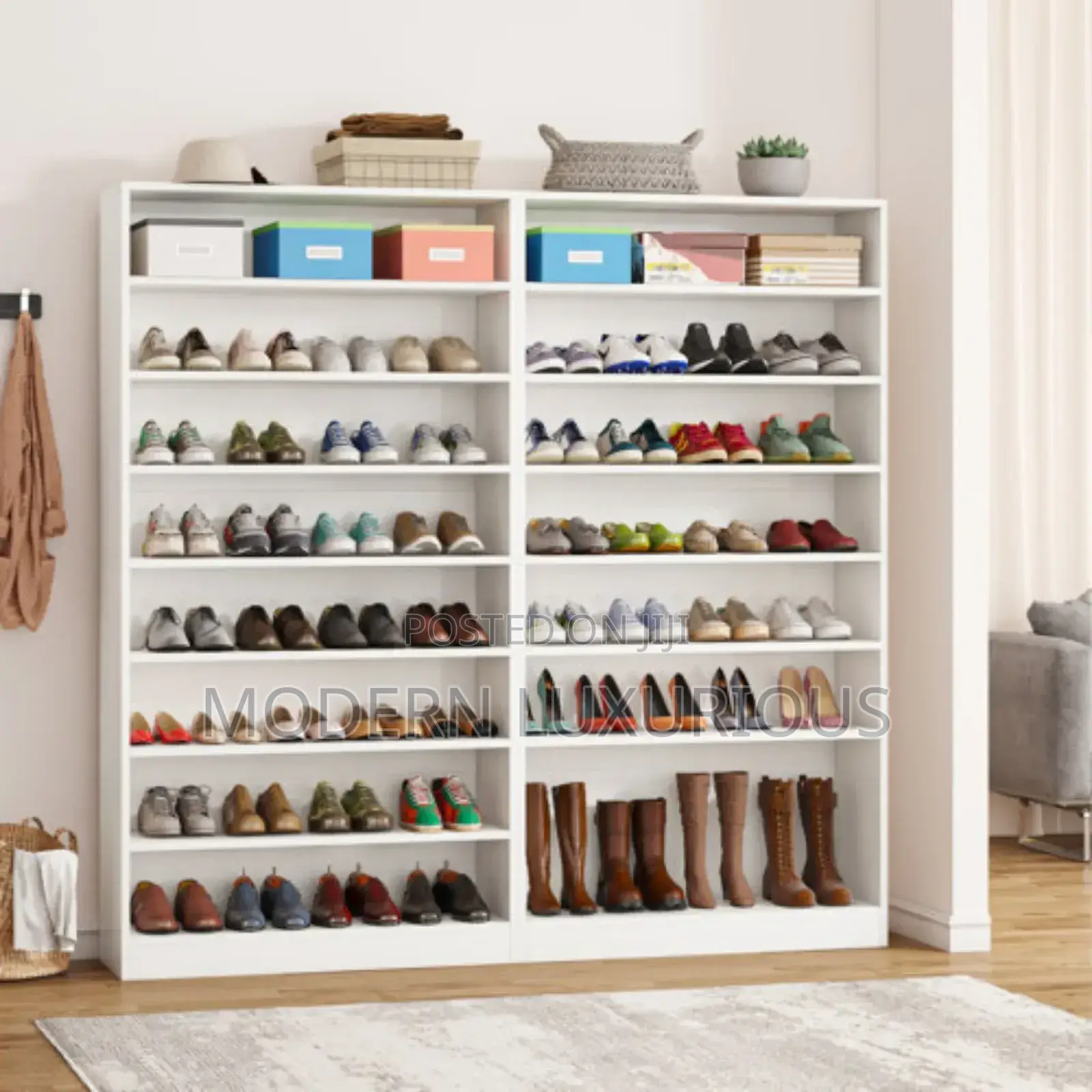 Its a Monday Again but Why Can’T We Work Shoe Rack White