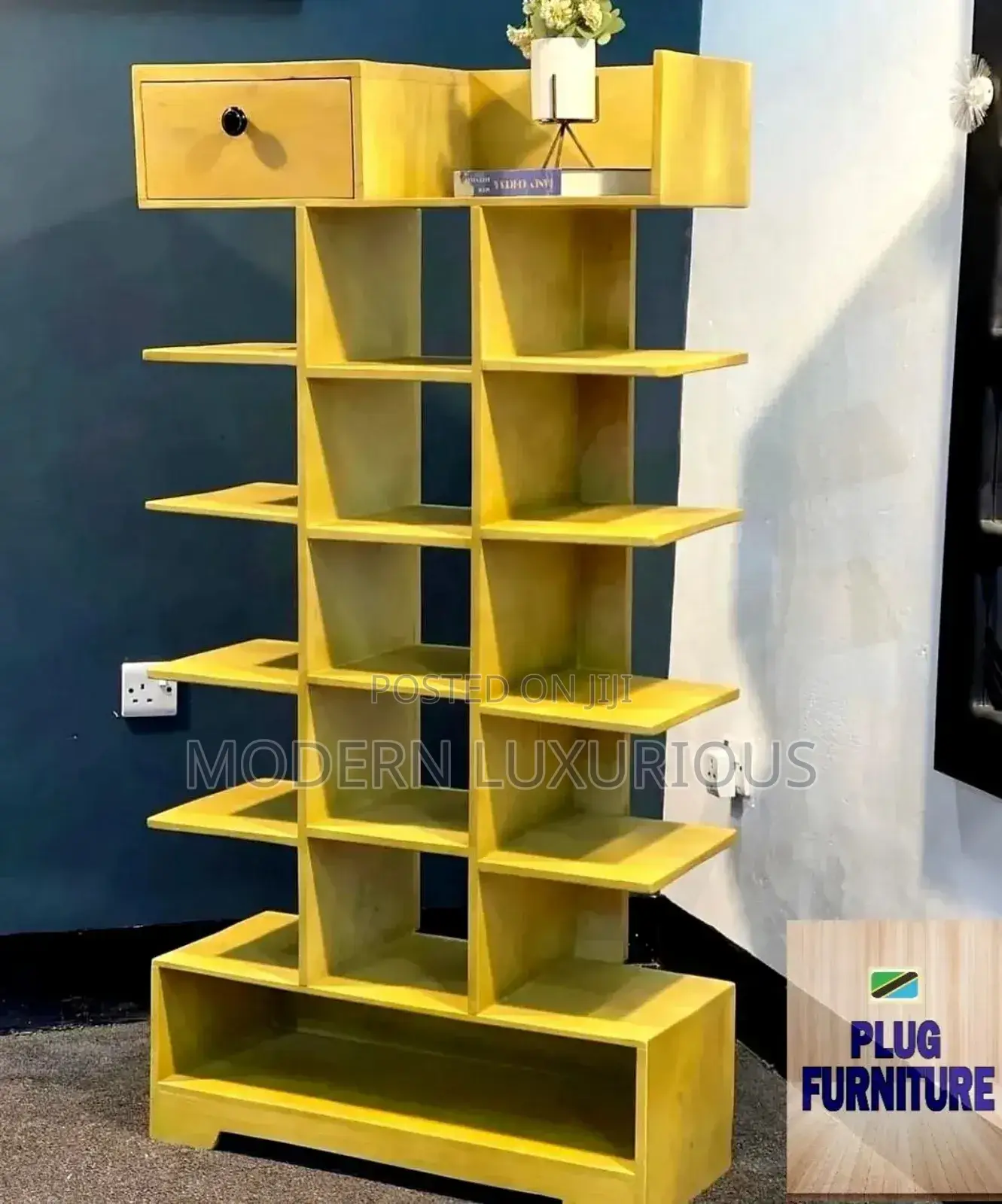 It's a Furahiday Again and Making It Better Brown Shoe Rack