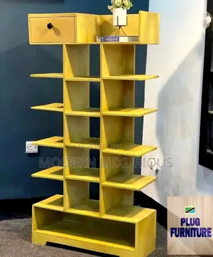 It's a Furahiday Again and Making It Better Brown Shoe Rack