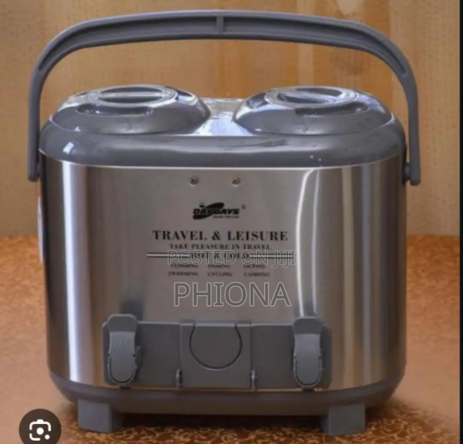 Steel Twin Flasks