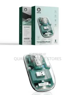 Green Lion Transparent Mouse