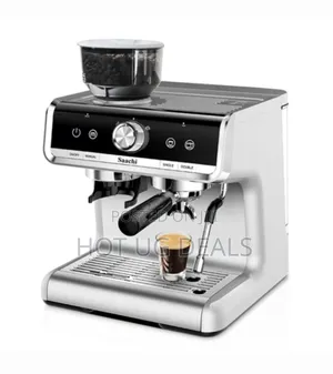 Saachi Commercial Coffee Maker With Grinder