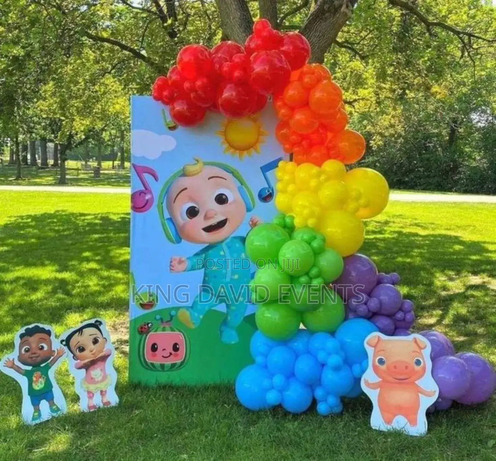 Birthday Decoration Decoration With Balloon and Photo Booth