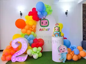 Birthday Decoration Decoration With Balloon and Photo Booth