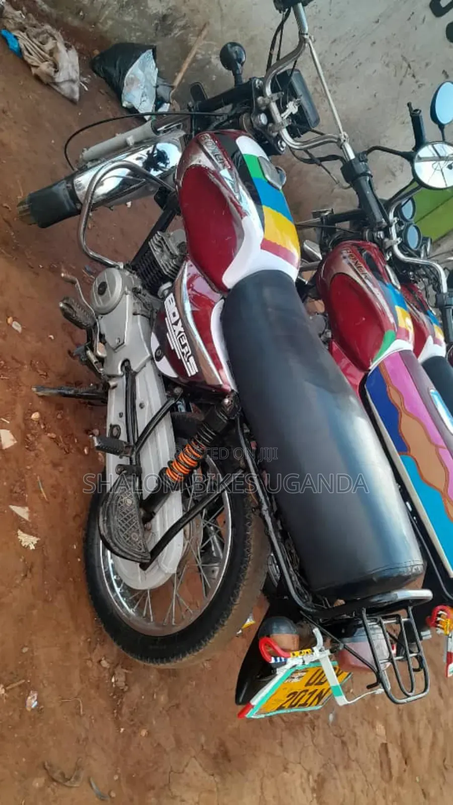 Bajaj Boxer 100 2015 Red