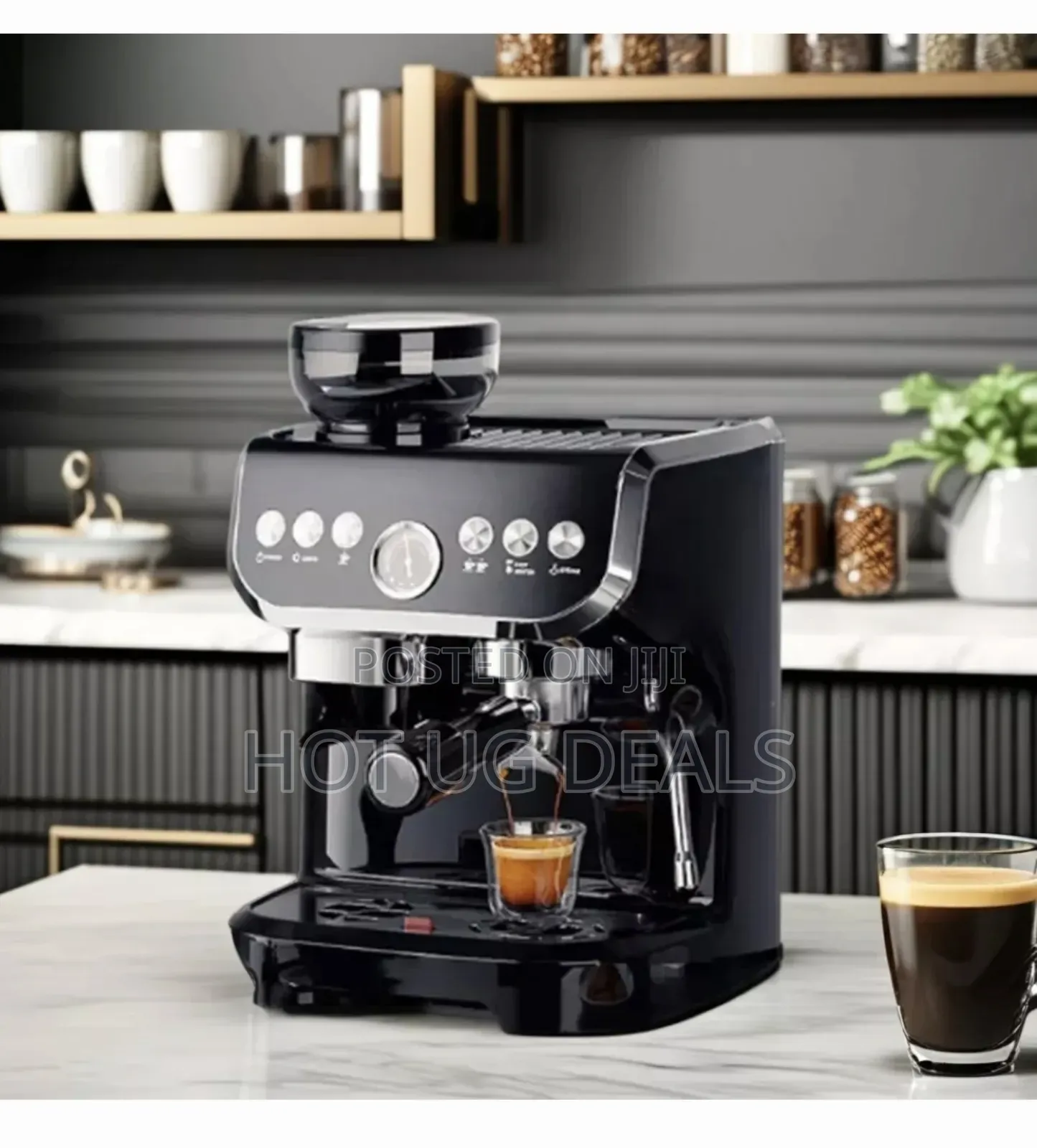 Saachi 19 Bar High Pressure Coffee Maker Machine 2 Litre