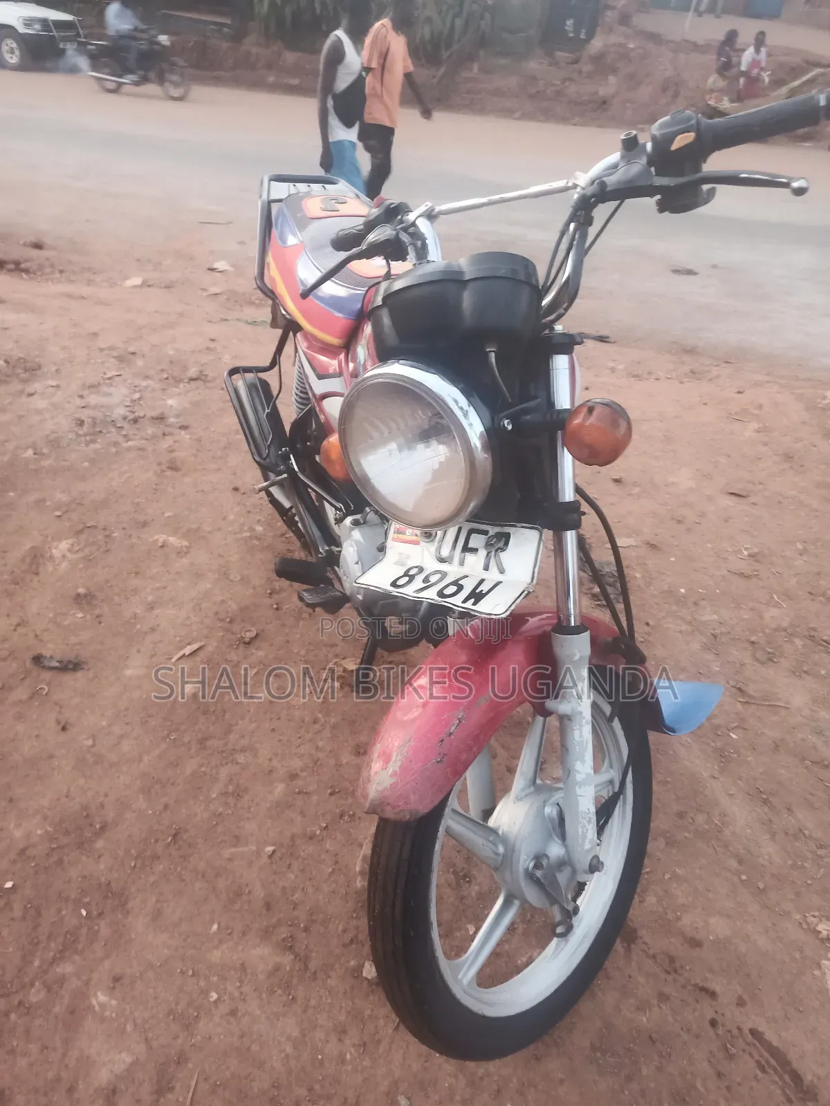 TVS HLX 125 2023 Red