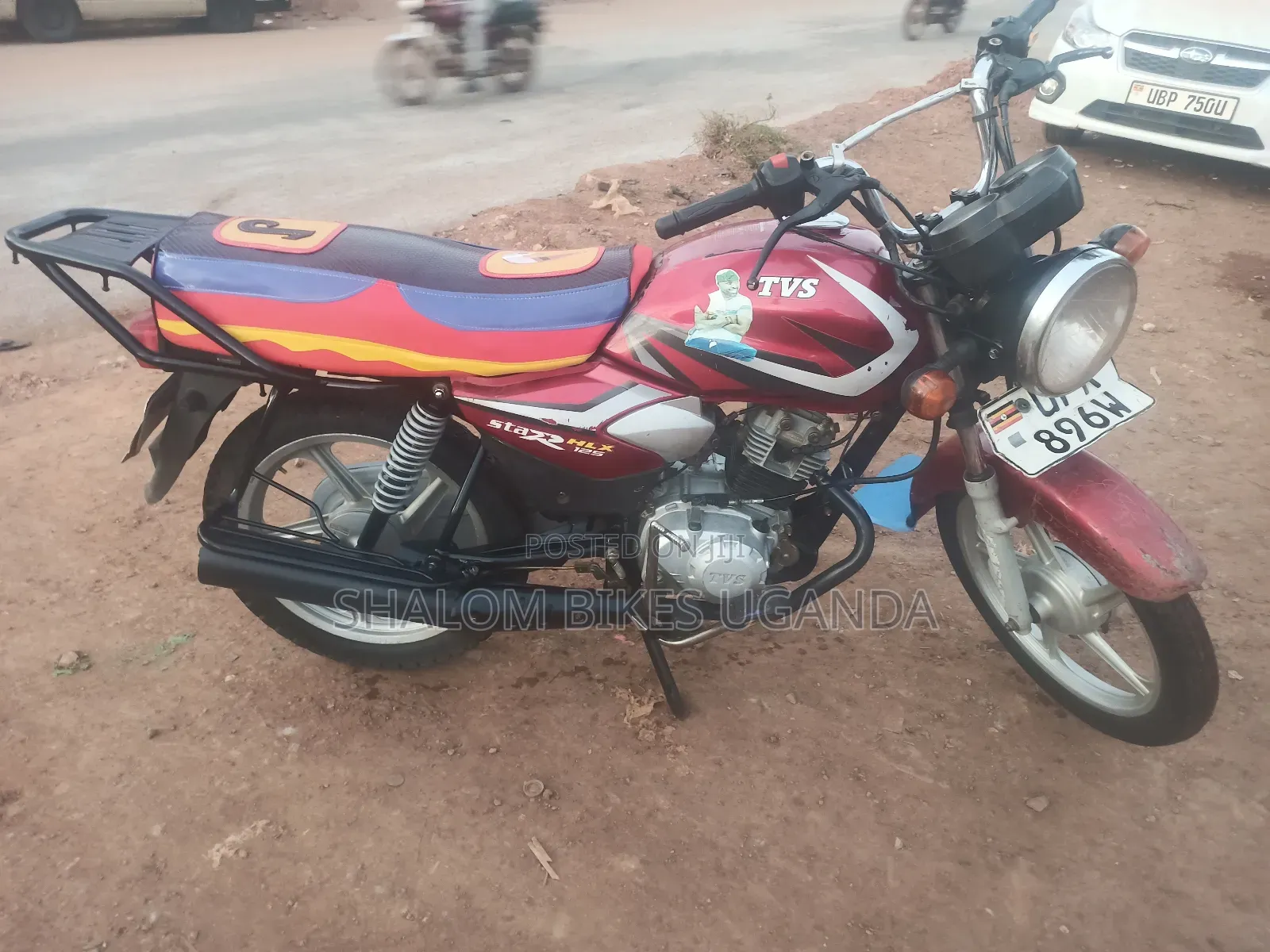 TVS HLX 125 2023 Red