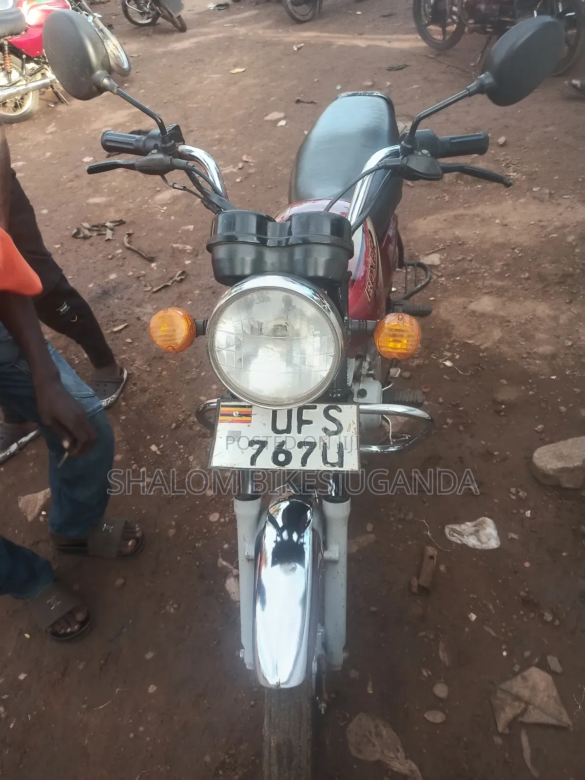 Bajaj Boxer 2024 Red