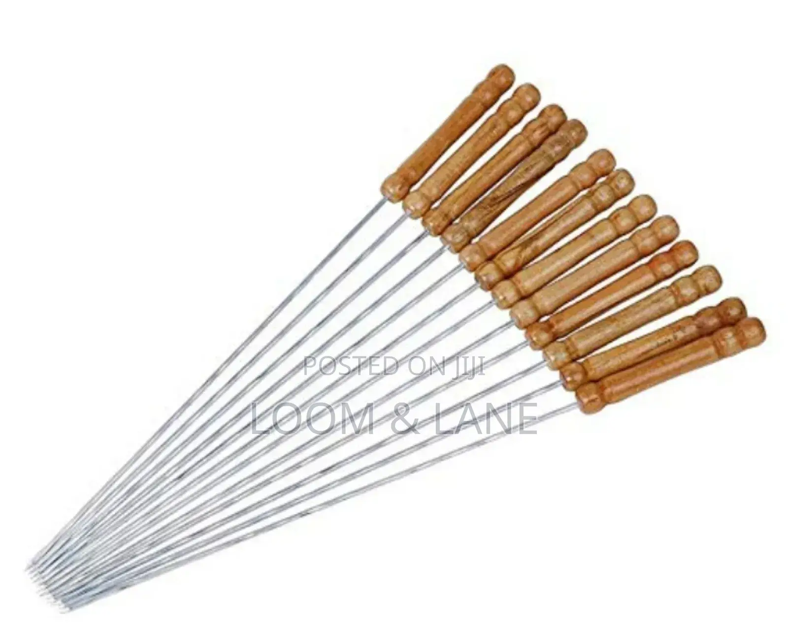 Generic 12pcs BBQ Skewers Roast Sticks