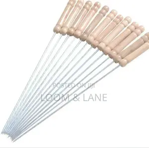 Generic 12pcs BBQ Skewers Roast Sticks