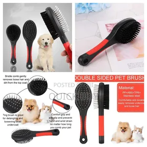 New Double-Sided Pet Grooming Brush
