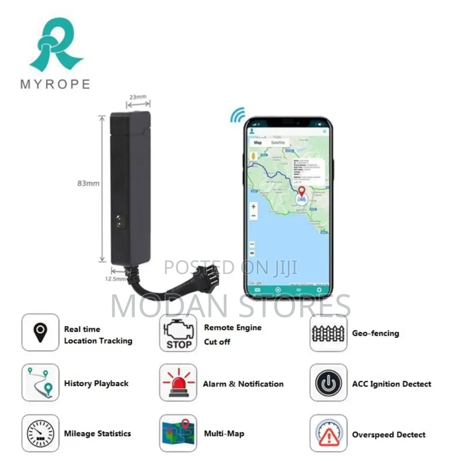 GPS Tracker With Fuel Cut Off