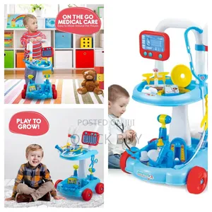 New 34pcs Kids Doctor Workstation