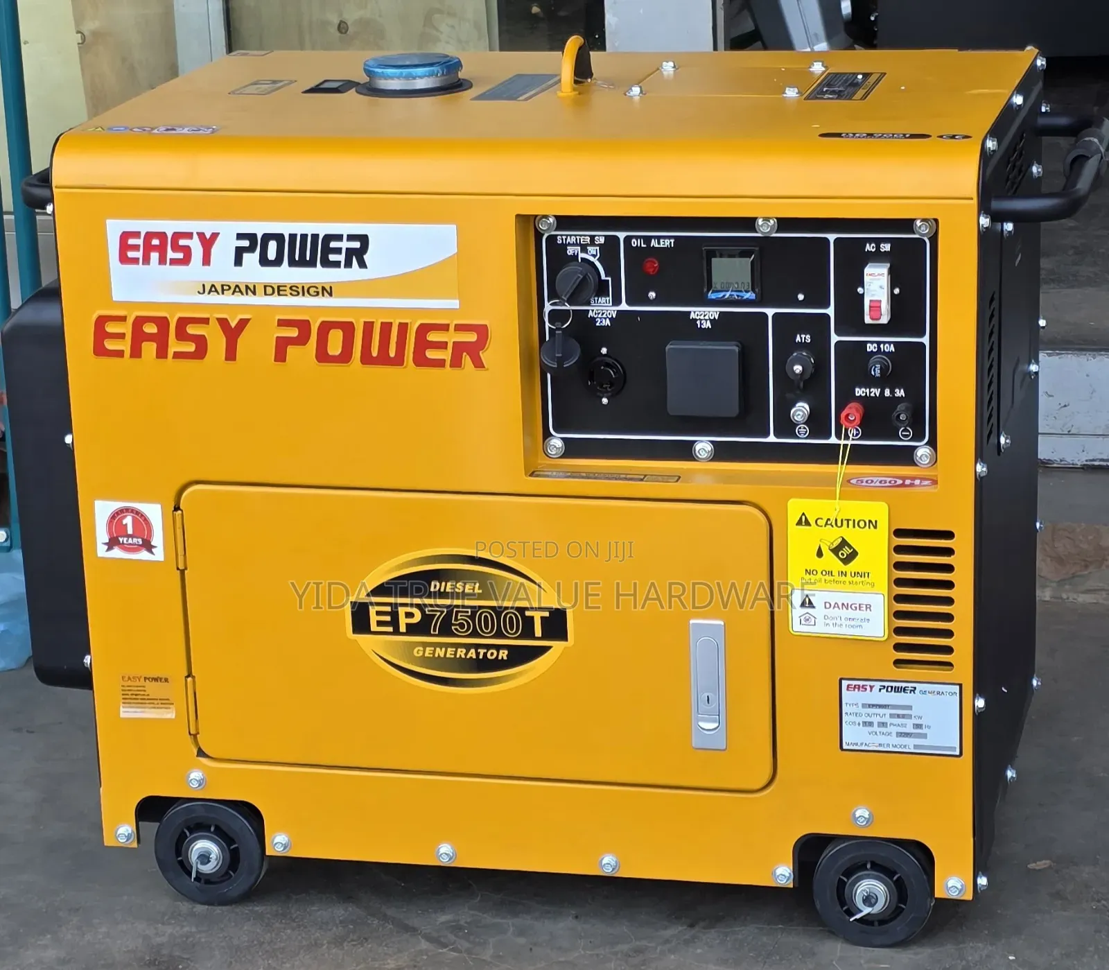 Easypower Generator 6kwep7500t