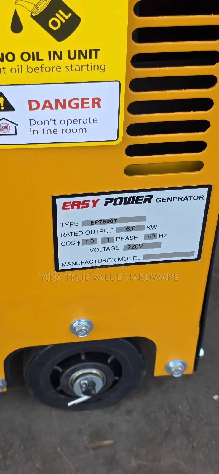 Easypower Generator 6kwep7500t