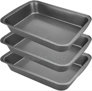 3pcs Rectangular Baking Pans