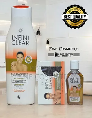 Photo - Original Infini Clear Set of Lotion, Oil and Soap