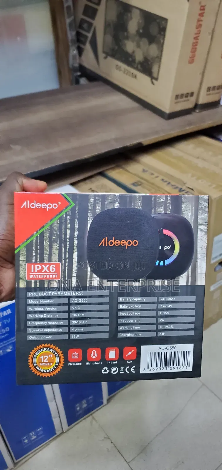 Aideepo Waterproof Speaker
