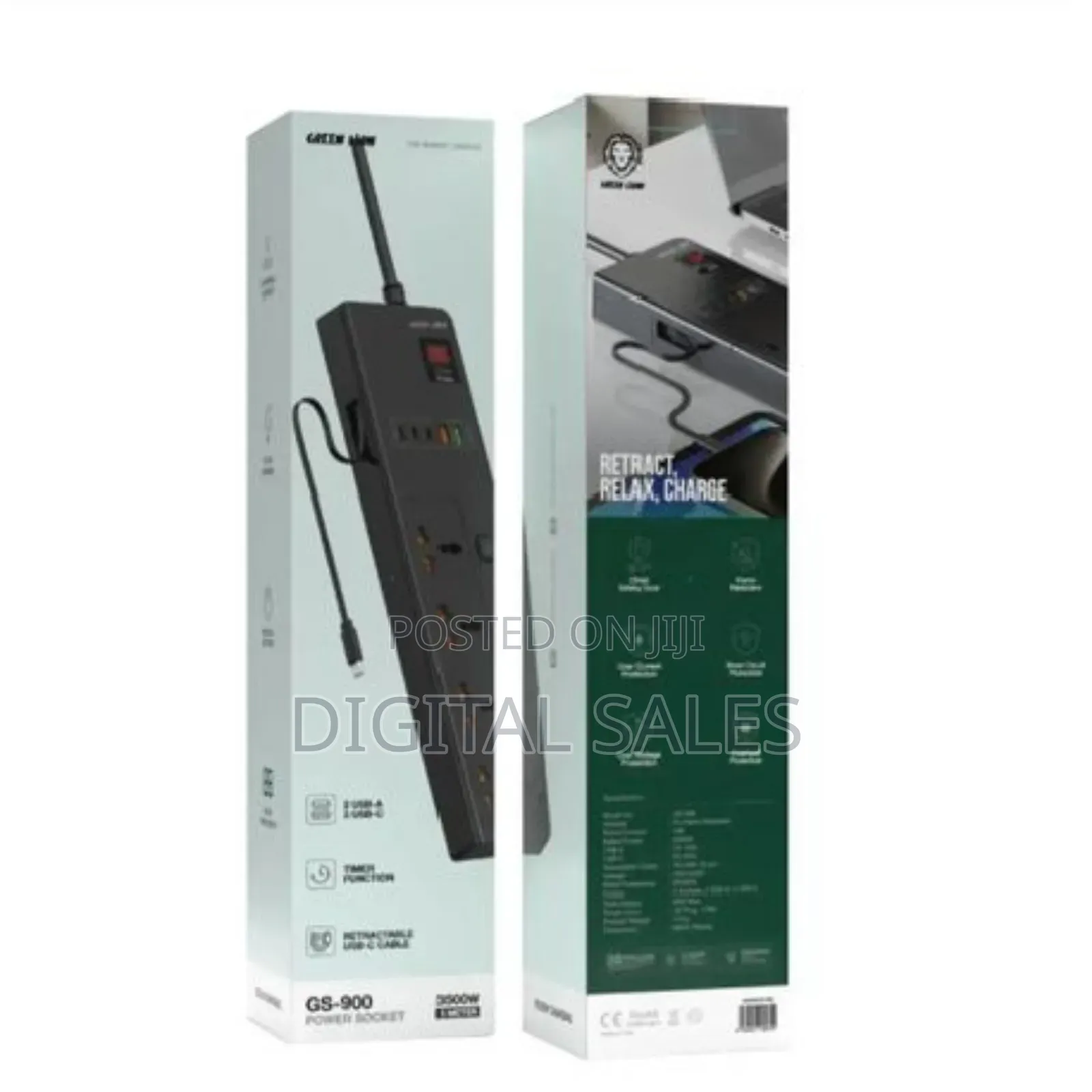 Green Lion Gs-900 Power Socket 3m 3500w