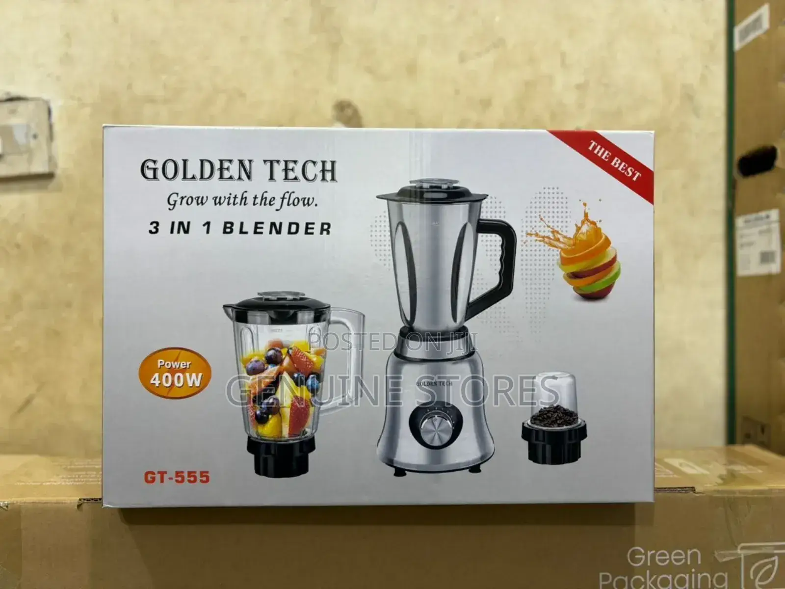 Golden Tech 3 In1 Blender