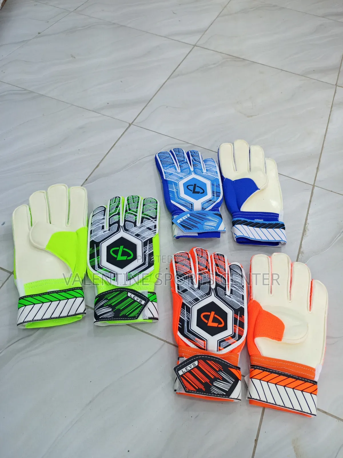 Blue Goal Keeper Gloves Adidas