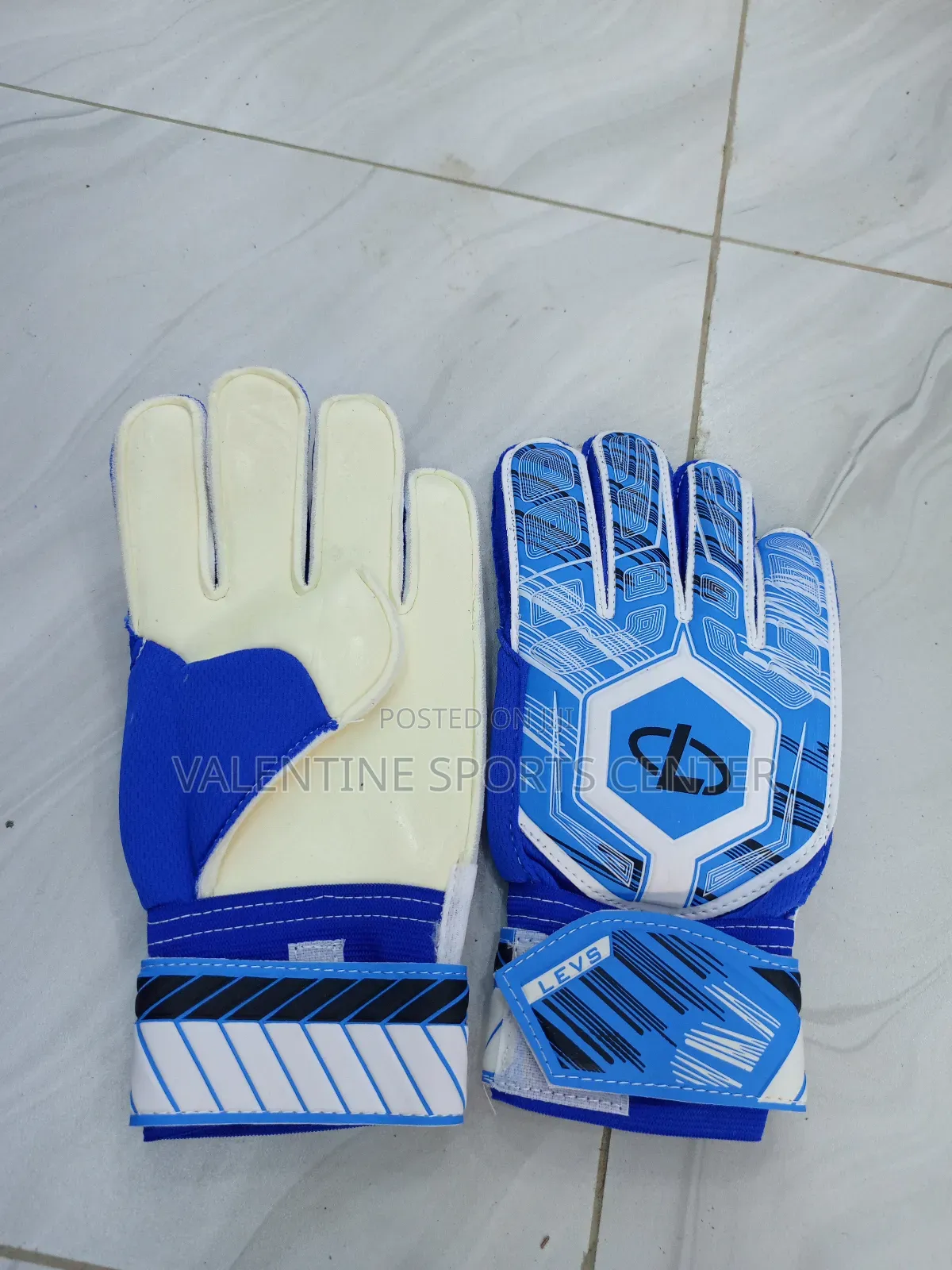 Blue Goal Keeper Gloves Adidas