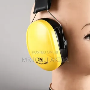 Industrial Work Adjustable Headband Noise Reduction Earmuffs