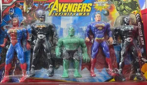 Photo - 6pcs Kids Avenger Infinity War Superhero Play Toys Set
