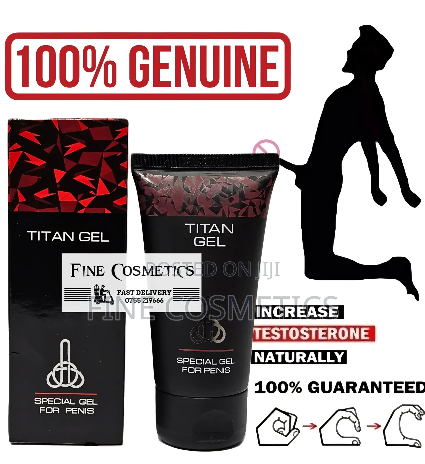 Wholesale Titan Gel Male Penis Enlargement for Men Maxi Size